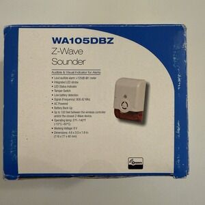 Linear WA105DBZ Z-Wave Sounder New-Old Stock
